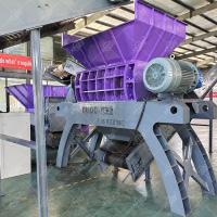 Broyeur de verre Déchiqueteuse de verre usagé Machine Déchiqueteuse de déchets solides Broyeur de verre industriel Installation d'élimination des déchets solides