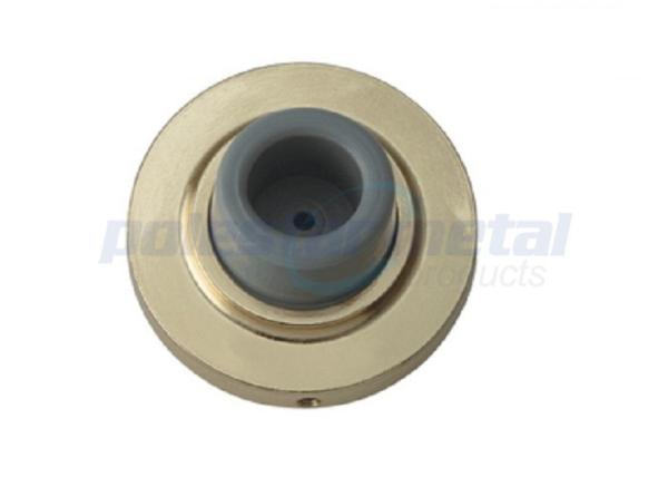 Wall Concave Decorative Door Stops 2 1/2 Brighted Chrome Zinc Alloy
