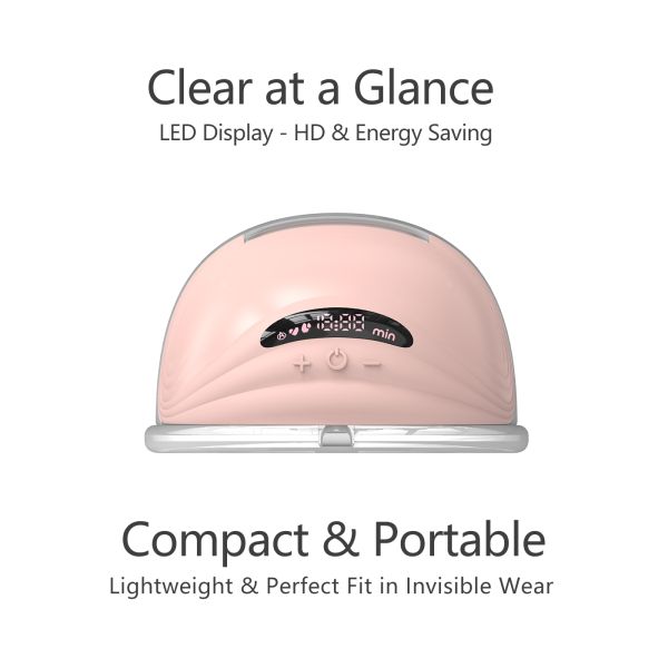 Double Wearable Breast Pump Set 3 Modes 12 Levels Electric Mother Feeding Pump Rechargeable