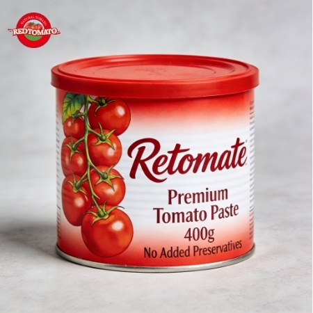 400g Premium Tomato Paste Certified To The Strictest International Food Safety Standards