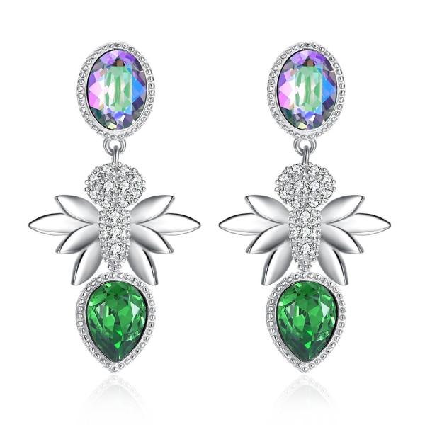 Brincos de Diamond Gift Sterling Silver Jewelry