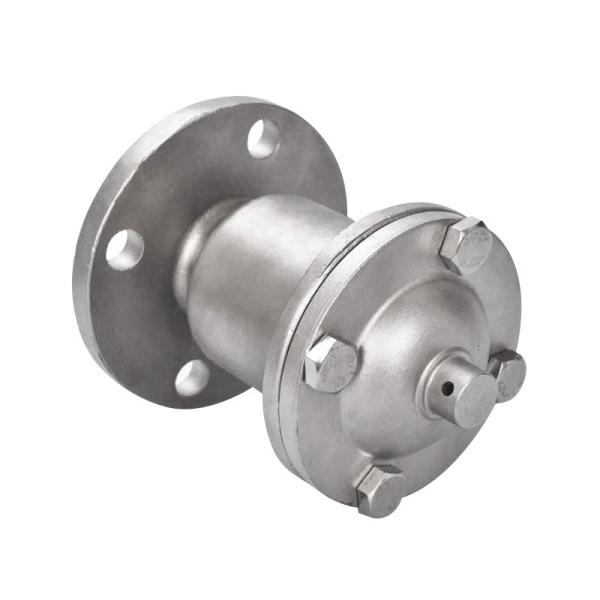 304/316 válvula de escape de flange de aço inoxidável com escape automático rápido