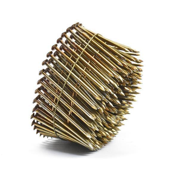 .083''*1-1/4'' Smooth Shank Bright Finish Diamond Point Pallet Coil Nails