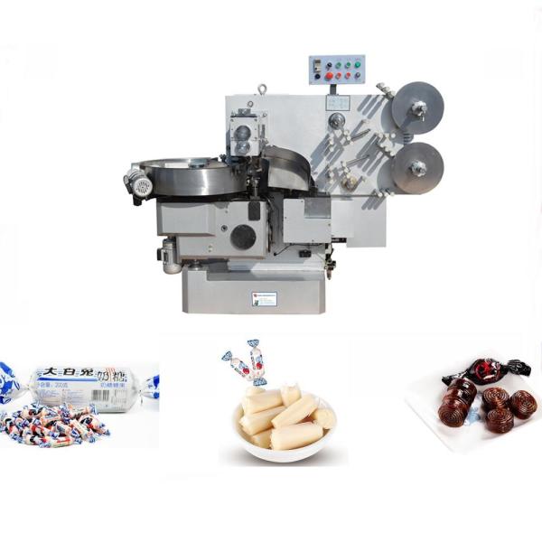 3Ph 380V Chocolate Bar Wrapping Machine , Double Twist Pillow Packing Machine