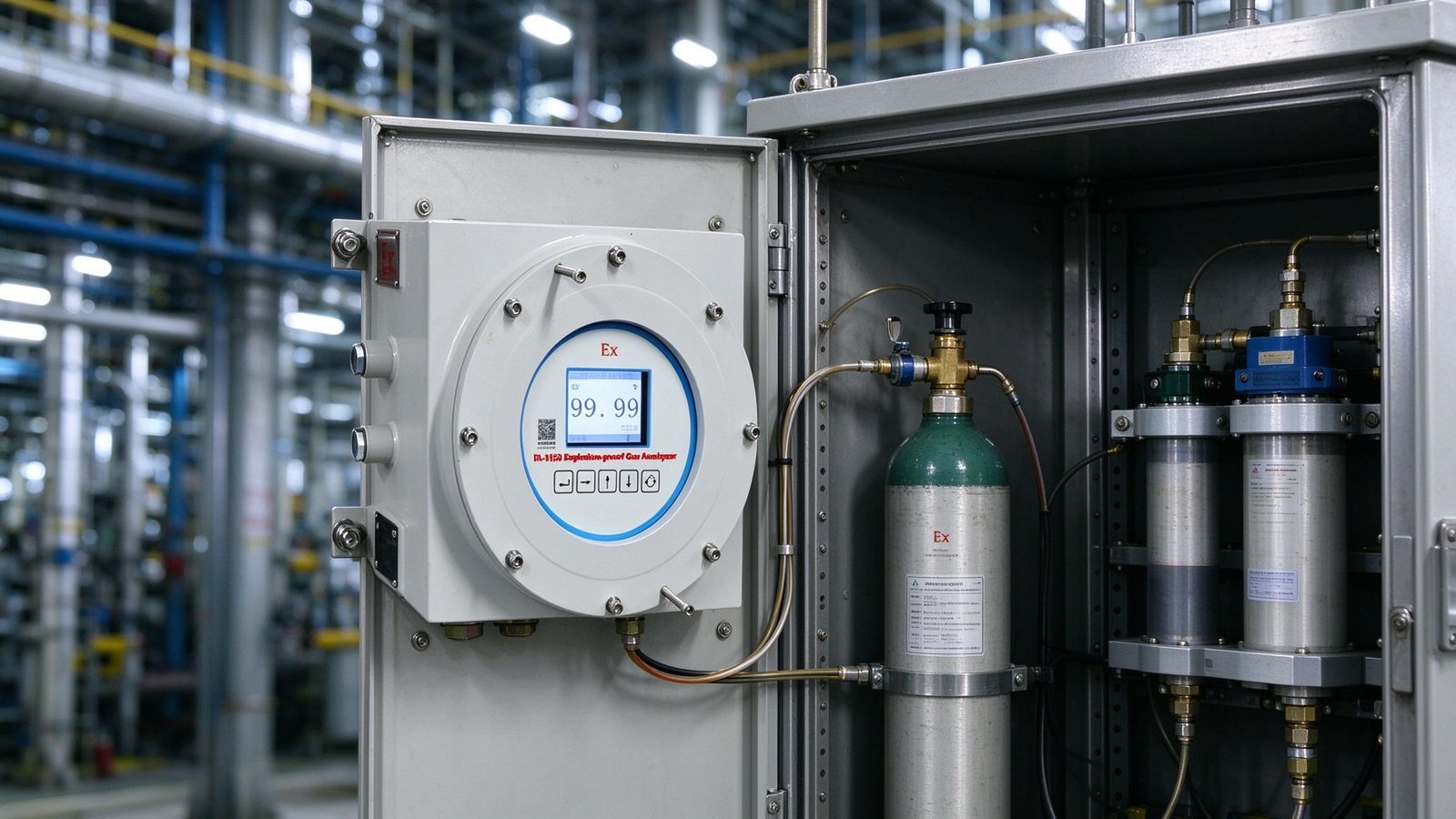 NDIR Multi Gas Analyzer CH4 CO CO2 SF6 SO2 CnHm NH3 For Industrial Environmental Monitoring