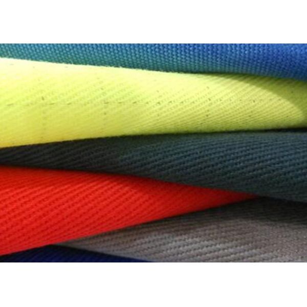 Yellow Water Resistant Fabric Winter Waterproof Hi Vis Reflective Fabric For Workwear