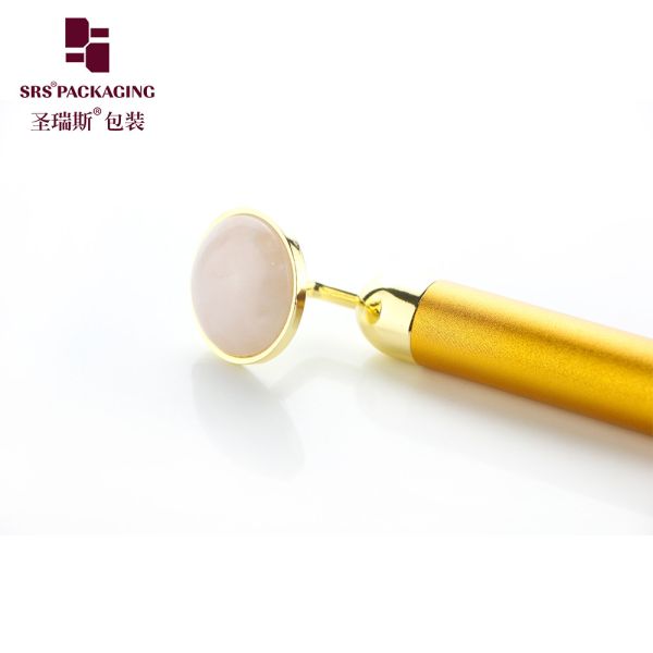 high end vibration massager with jade ball massaging facial sculpting tool