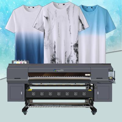High speed Fabric Digital Sublimation Printing with 4 I3200A1printheads 1900mm for textile fabrics /curtain