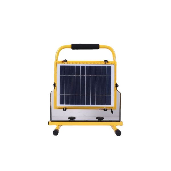 2 Rechargeable Solar Flood Lights Outdoor Led Solar Light Portable Led Work Light 2.5kg