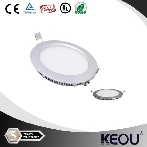 Hot selling 85-265V DC12-24V 120degree CE Rohs approval led panel light Round/Square