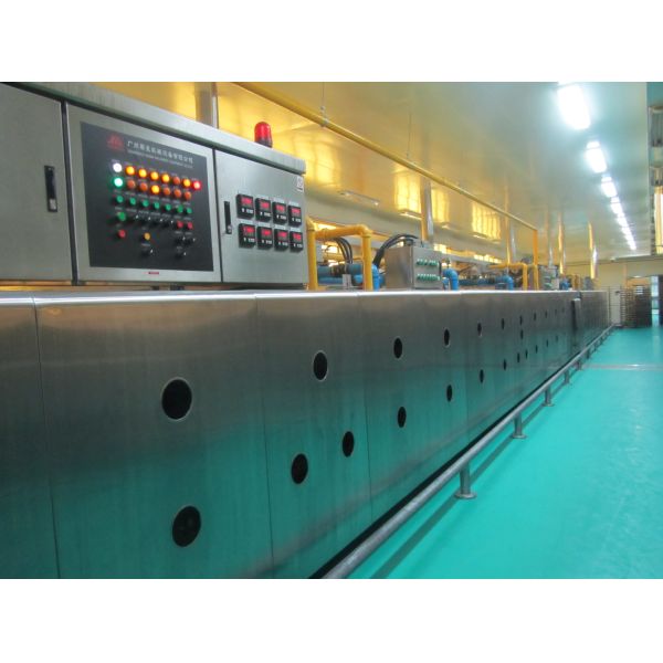 Horno de túnel de acero inoxidable de la panadería de la cámara de la hoja 304 de 1.5m m