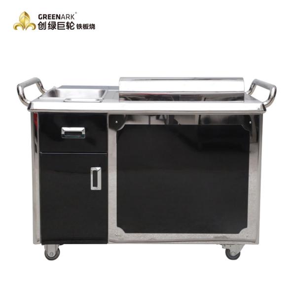 Tabela exterior de Hibachi do ASSADO coreano com a placa pintada Não-vara da grade do ferro fundido