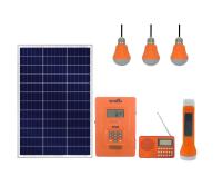 DC12V Residential Solar Power System With 76.8Wh LiFePO4 Battery