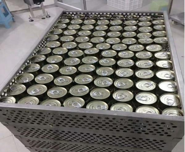 Esterilizador a vapor industrial para suco de frutas 4400*1600*1900 mm Máquina de retorta para conservas