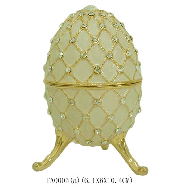 Luxury Faberge Easter Eggs Jewelry Organizer Faberge Egg Jewelry Box Vintage StyleTrinket Box Faberge Egg Jewelry Box