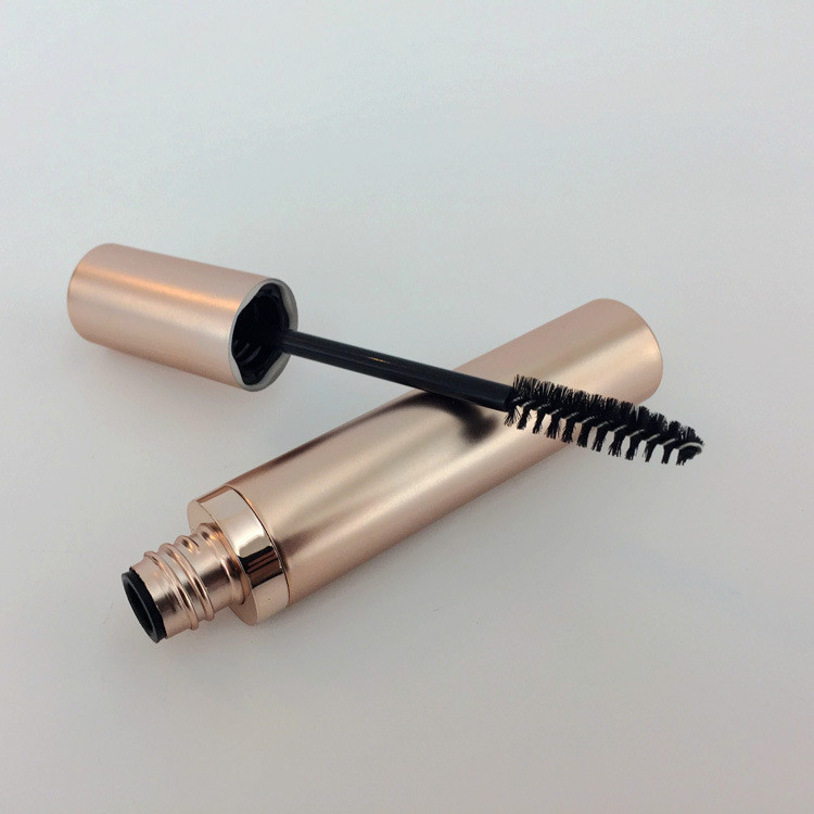 Розовый ABS золота КАК пластиковая бутылка ресницы трубки 20*118mm туши круглая