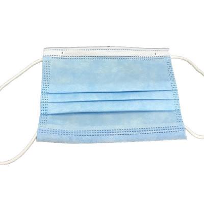 High Breathability Disposable Mouth Mask 3 Ply Anti Saliva Skin Friendly