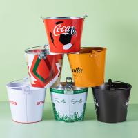 750 ml de 500 ml de refrigerador de vino cubo de hielo, metal cubo de champán resistente a la roya