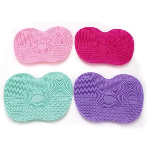 Rubber Silicone Sponge Kitchen Scourer Back Scrubber Beauty Care Makeup Tools