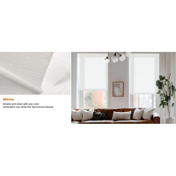 Затемнение комнаты винил умный ролик черные жалюзи для кухни окно электрические тени сверху вниз жалюзи для отключения света