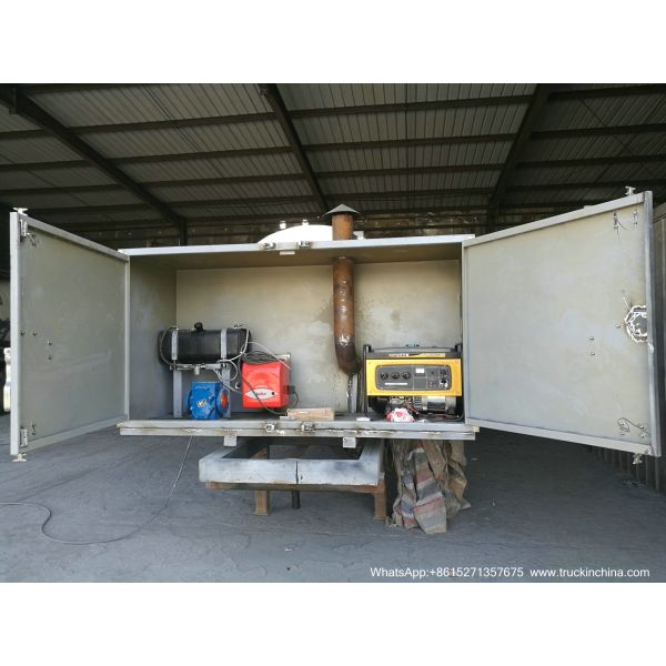 9m3 Hot Asphalt Tank for Tanker Lorry Upper Body WITH BALTUR DIESEL OIL BURNER  GEAR PUMP WhsApp:+8615271357675