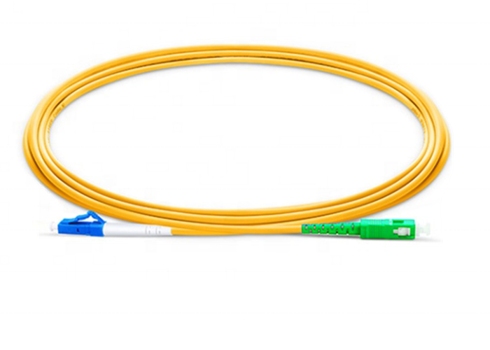 Simplex FC To LC dia3.0mm Fiber Optic Communication Cable