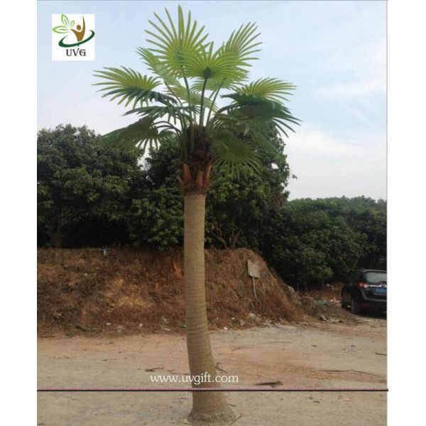 UVG PTR038 eco friendly decorative outdoor fake palm trees for sale