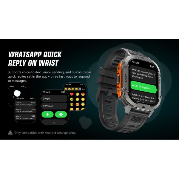 2026 New Smart Watch Men IP68 3ATM Outdoor Sports Fitness Tracker X7 Smartwatch