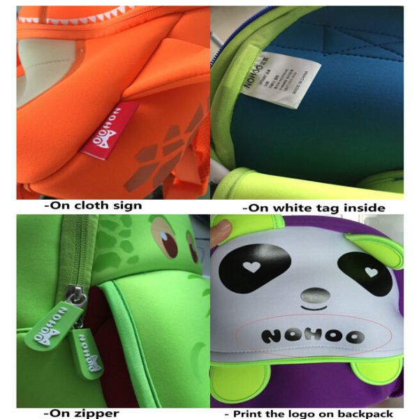 Customized Toddler Shark Backpack , Anti Water Shark Backpacks For Kids