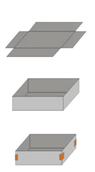 Corner Pasting Tape / Hot Melt Tape