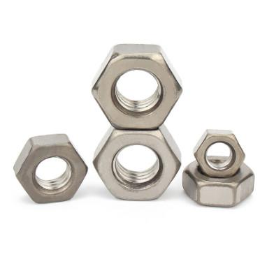 Boulons à tête hexagonale à fil complet en titane pour équipements industriels