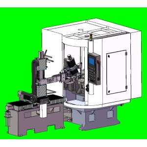 TORSEL de haute précision CNC fonctionne avec une lame de scie circulaire