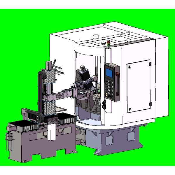 TORSEL de haute précision CNC fonctionne avec une lame de scie circulaire