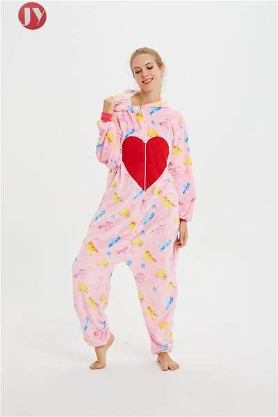 Unisex Kigurumi Onesie Adult Unicorn Pajamas Women Logo Added Embroidered