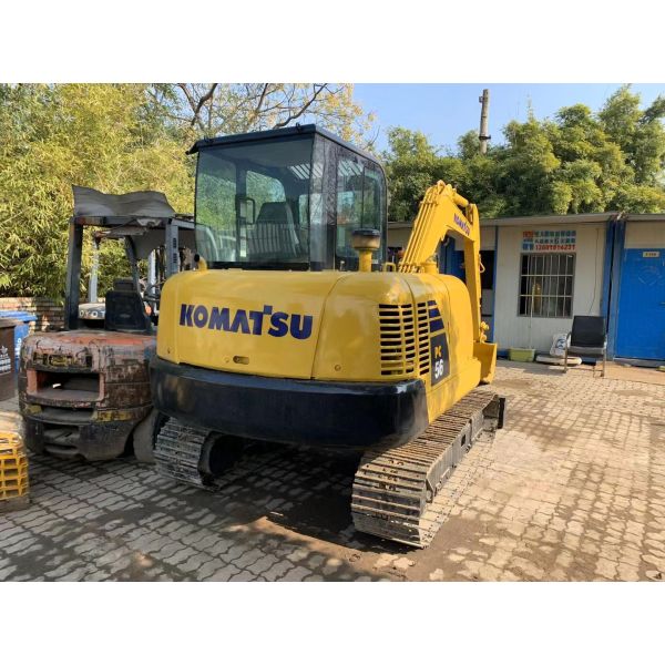 JAPAN KOMATSU PC56-7 Excavator / Used Komatsu Mini Excavator 1.2m3 Bucket