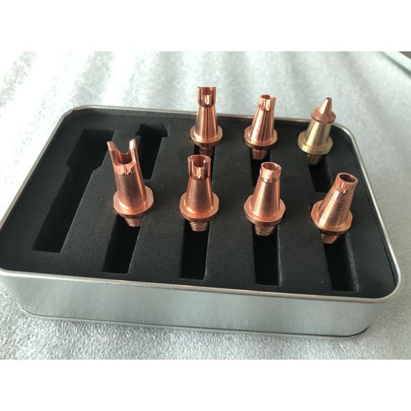 Lightweight Durable Fiber Laser Nozzle , Sturdy Fiber Laser Cutting Machine Nozzle