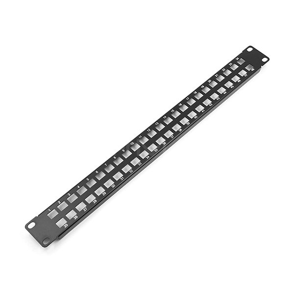 1U 19 дюймовые пустые панели адаптера оптического волокна SC Simplex или LC Duplex Type 24 порты