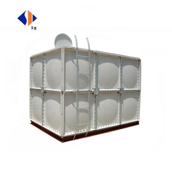 7500L/H FRP GRP 400m3 Tanque de água isolado para aplicações sensíveis à temperatura