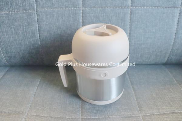 Double Wall Thermal Insulating 304 Stainless Steel Lunch Box Soup Cup With Handle