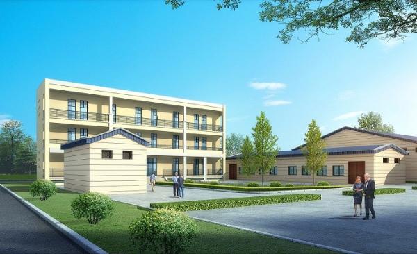 Construção de aço de aço da oficina da seção de H com o telhado da isolação das lãs de vidro
