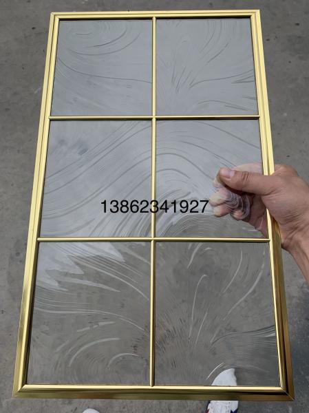 1MM Antique Antique Leaded Stained Cabinet Leaded Glass Windows 5cm CAD Design