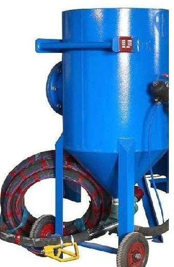 200 Liters Abrasive Sand Grit Blasting Equipment For Pressure Release System