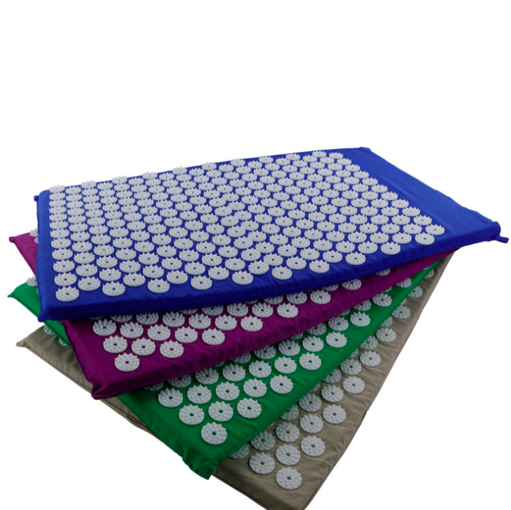 Кровать циновки точечного массажа Multi Yogi ABS цветов пластикового обнаженная циновки йоги ногтей Antiwear