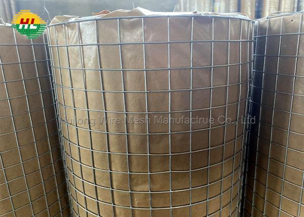 6mm Galvanised Wire Mesh Fencing Rolls 1/2 Inch Bright Silver