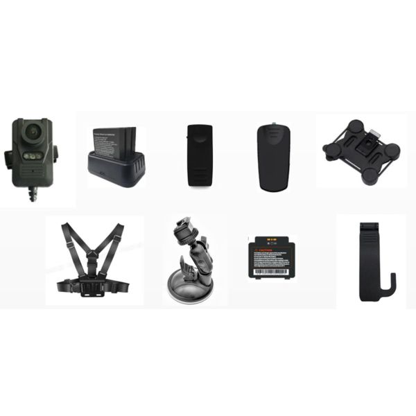 Полисмены в реальном времени IP67 5G нося соединение камеры камер 2K тела внешнее