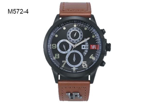 Military Men's Quartz Watch Fashion Fashion Sport Chronograph Date Wristwatch M572