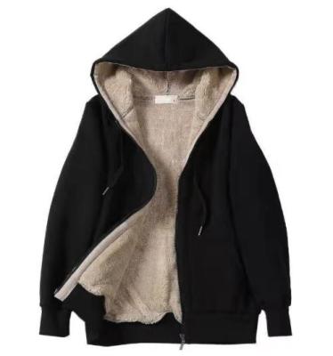 Do velo longo da cor sólida dos Hoodies da luva das mulheres da produção da roupa da quantidade pequena revestimento fraco