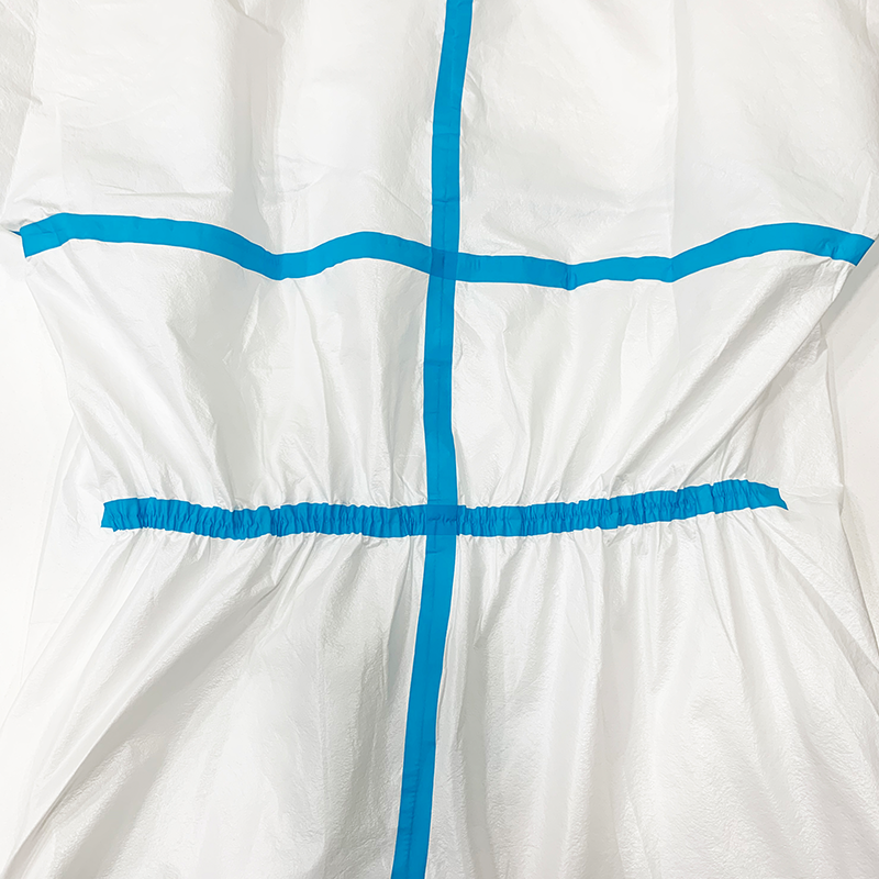 Custom Made Disposable Body Suit , Breathable Disposable Coveralls