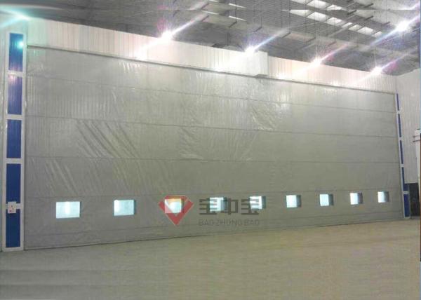 10M Wide Big Door for  Spray Booth Plane Paint Room for aircraft