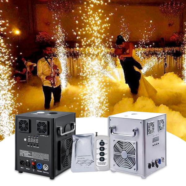 Remote Controlled Cold Spark Machines Medium-Sized Lightweight
